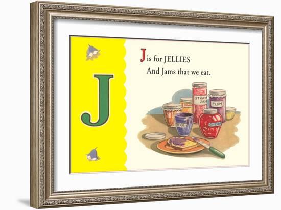 J is for Jellies-null-Framed Premium Giclee Print