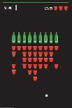 Beer Pong Invaders-J.J. Brando-Art Print