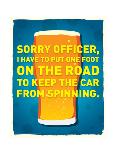 Beer Pong Invaders-J.J. Brando-Framed Art Print