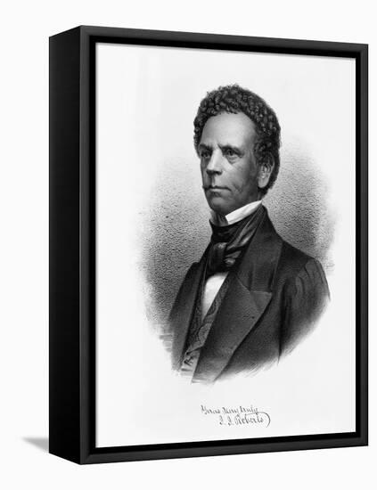 J.J. Roberts, President of Liberia, Ca. 1847-null-Framed Premier Image Canvas