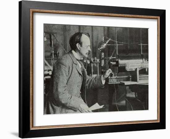 J.J. Thomson, English Physicist-Science Source-Framed Giclee Print