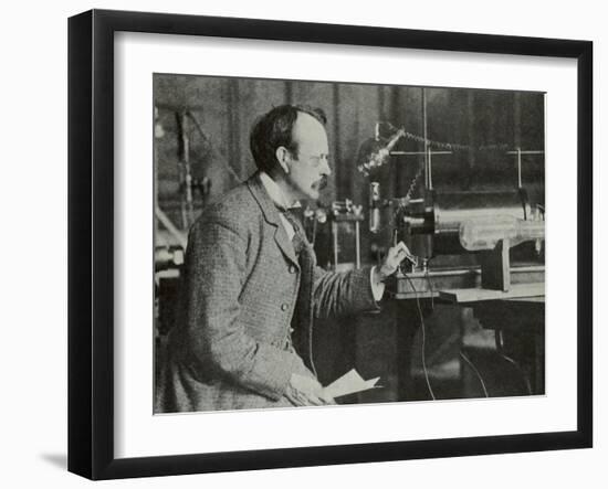 J.J. Thomson, English Physicist-Science Source-Framed Giclee Print