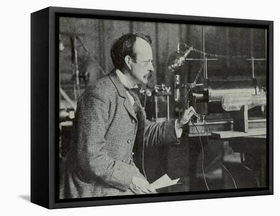 J.J. Thomson, English Physicist-Science Source-Framed Premier Image Canvas