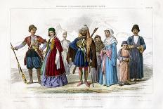 Georgian, Circassian and Armenian Races, 1873-J Le Conte-Giclee Print