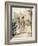 J M Barrie 'Quality Street'-Hugh Thomson-Framed Giclee Print