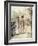 J M Barrie 'Quality Street'-Hugh Thomson-Framed Giclee Print