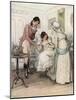 J M Barrie 'Quality Street'-Hugh Thomson-Mounted Giclee Print