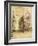 J M Barrie 'Quality Street'-Hugh Thomson-Framed Giclee Print