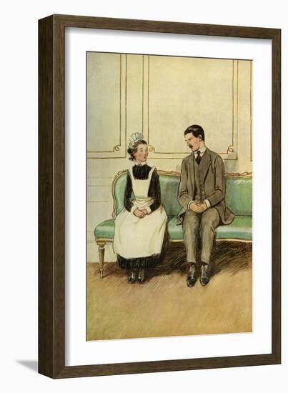 J M Barrie 'The Admirable Crichton'-Hugh Thomson-Framed Giclee Print