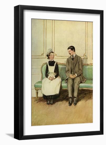 J M Barrie 'The Admirable Crichton'-Hugh Thomson-Framed Giclee Print