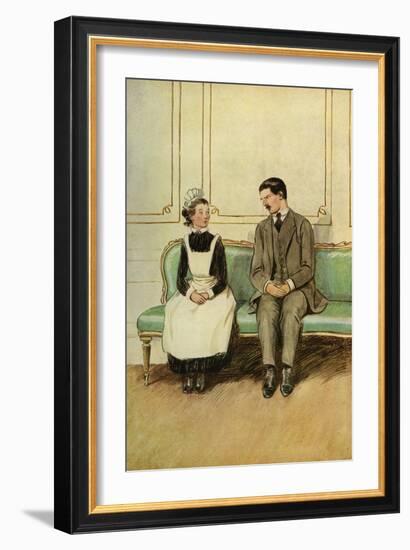 J M Barrie 'The Admirable Crichton'-Hugh Thomson-Framed Giclee Print