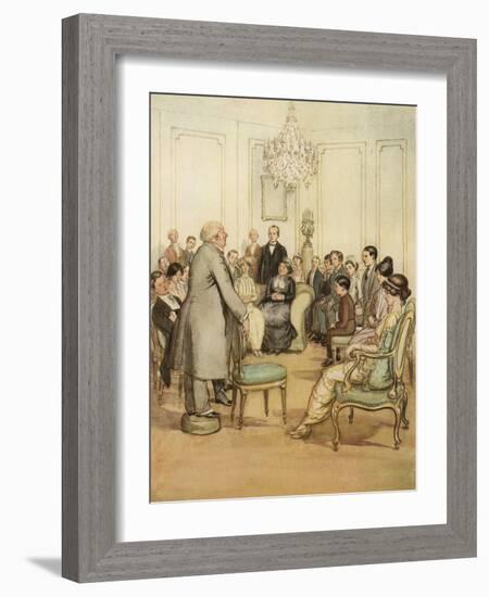 J M Barrie 'The Admirable Crichton'-Hugh Thomson-Framed Giclee Print