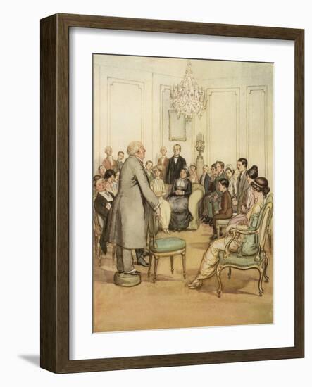 J M Barrie 'The Admirable Crichton'-Hugh Thomson-Framed Giclee Print