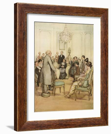 J M Barrie 'The Admirable Crichton'-Hugh Thomson-Framed Giclee Print