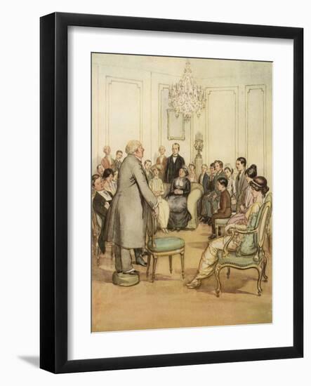 J M Barrie 'The Admirable Crichton'-Hugh Thomson-Framed Giclee Print