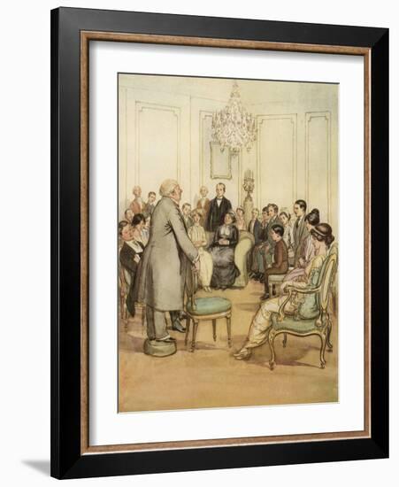 J M Barrie 'The Admirable Crichton'-Hugh Thomson-Framed Giclee Print