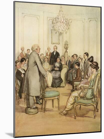 J M Barrie 'The Admirable Crichton'-Hugh Thomson-Mounted Giclee Print