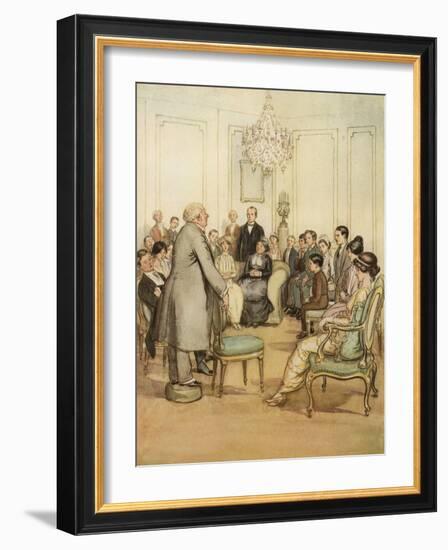 J M Barrie 'The Admirable Crichton'-Hugh Thomson-Framed Giclee Print