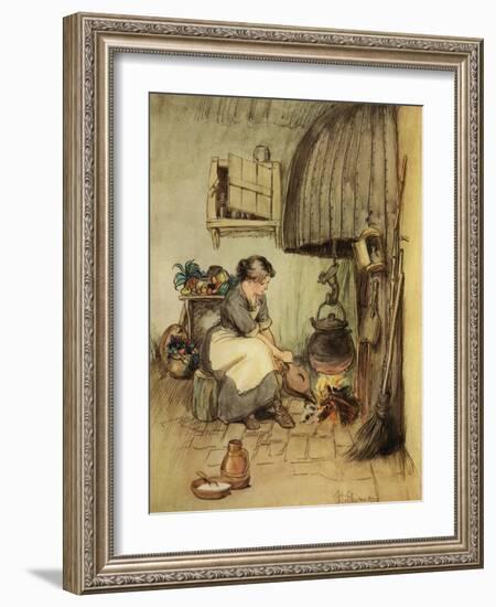 J M Barrie 'The Admirable Crichton'-Hugh Thomson-Framed Giclee Print