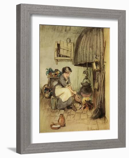 J M Barrie 'The Admirable Crichton'-Hugh Thomson-Framed Giclee Print