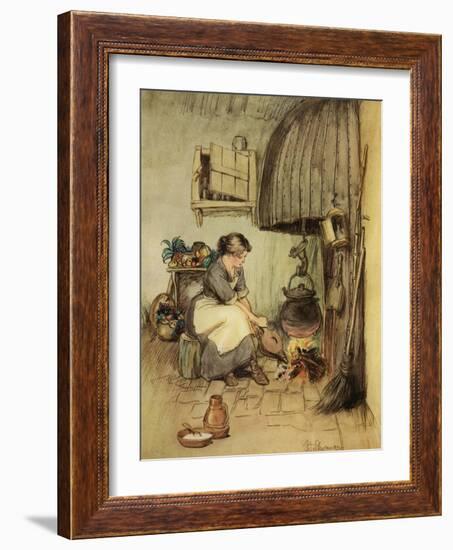 J M Barrie 'The Admirable Crichton'-Hugh Thomson-Framed Giclee Print