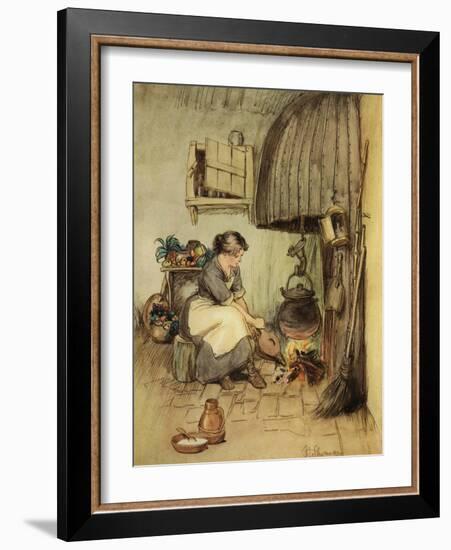 J M Barrie 'The Admirable Crichton'-Hugh Thomson-Framed Giclee Print