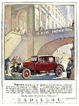Cadillac Ad, 1928-J.M. Cleland-Laminated Giclee Print