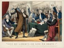 The Assassination of President Lincoln at Ford's Theatre, Washington, 1865-N. and Ives, J.M. Currier-Framed Giclee Print