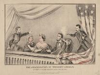 The Assassination of President Lincoln at Ford's Theatre, Washington, 1865-N. and Ives, J.M. Currier-Framed Giclee Print