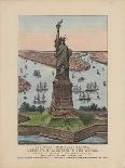 The Great Bartholdi Statue – Liberty Enlightening the World, 1885-N. and Ives, J.M. Currier-Giclee Print