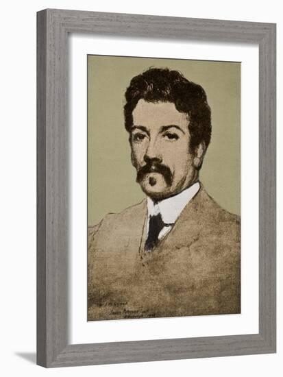 J M (Edmund John Millington) Synge --James Paterson-Framed Giclee Print