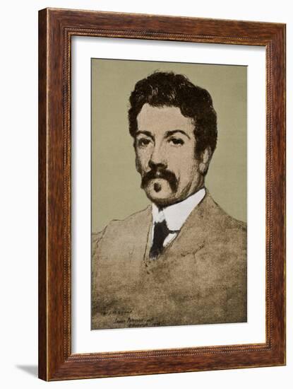 J M (Edmund John Millington) Synge --James Paterson-Framed Giclee Print