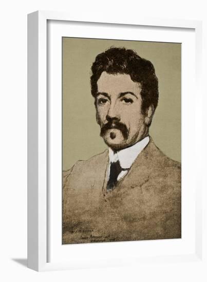 J M (Edmund John Millington) Synge --James Paterson-Framed Giclee Print