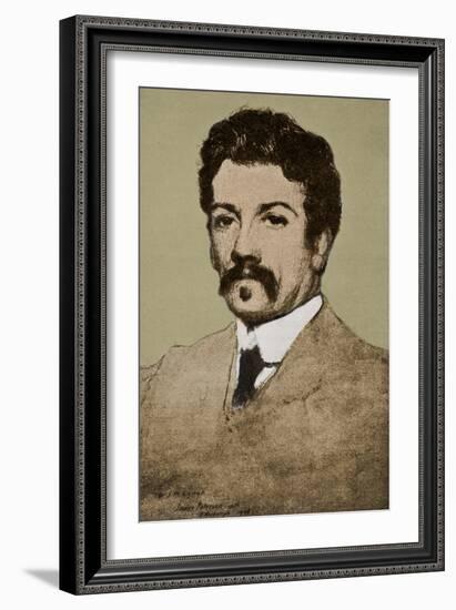 J M (Edmund John Millington) Synge --James Paterson-Framed Giclee Print