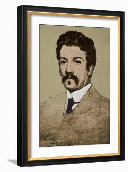 J M (Edmund John Millington) Synge --James Paterson-Framed Giclee Print