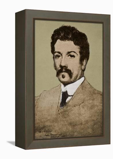 J M (Edmund John Millington) Synge --James Paterson-Framed Premier Image Canvas