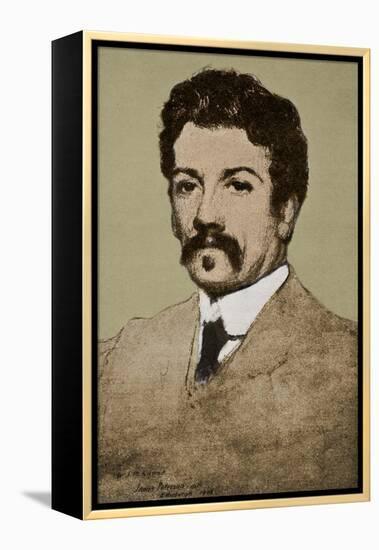 J M (Edmund John Millington) Synge --James Paterson-Framed Premier Image Canvas