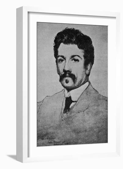 J M (Edmund John Millington) Synge --James Paterson-Framed Giclee Print