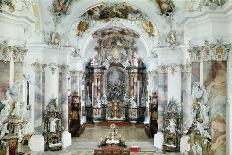 Interior of the Benedictine Abbey Church, 1711-31-J. M. Fischer-Giclee Print