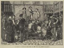 Ben Jonson at the Devil Tavern, Introduction of Randolph-J.M.L. Ralston-Giclee Print