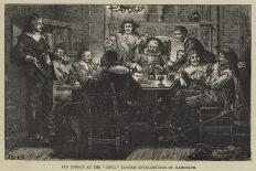 Ben Jonson at the Devil Tavern, Introduction of Randolph-J.M.L. Ralston-Giclee Print