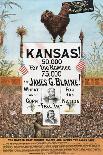 Kansas! for James G Blaine.-J.M.W. Jones Sta'y & P't'g Co-Framed Stretched Canvas