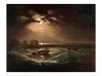 Alnwick Castle, C. 1829-J^ M^ W^ Turner-Framed Giclee Print