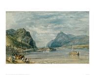 Snow Storm: Steam-Boat Off a Harbour's Mouth-J.M.W. Turner-Giclee Print