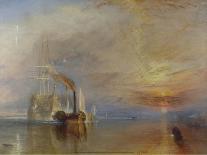 Snow Storm: Steam-Boat Off a Harbour's Mouth-J.M.W. Turner-Framed Giclee Print