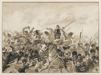 Battle of Alexandria: The 28th Regiment in Action During the Battle-J. Marshman-Art Print