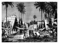 Village on Seram, Indonesia, 19th Century-J Moynet-Giclee Print