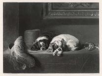 King Charles Spaniels the Cavalier Pets-J. Outrim-Art Print