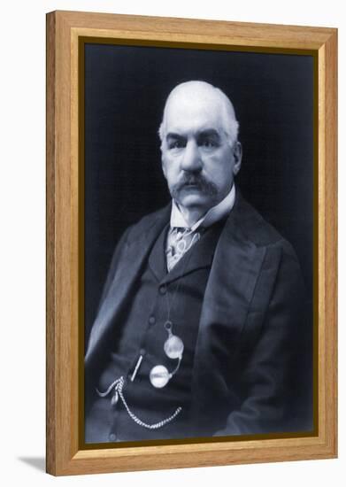 J.P. Morgan American Banker and Financier, 1900s-null-Framed Stretched Canvas