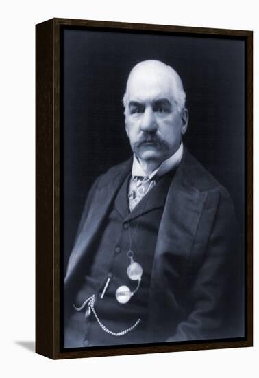 J.P. Morgan American Banker and Financier, 1900s-null-Framed Stretched Canvas